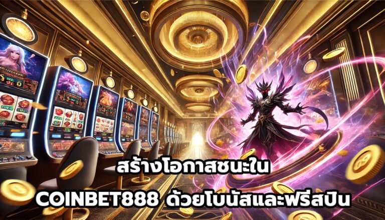 สร้างโอกาสชนะใน COINBET888ด้วยโบนัสและฟรีสปิน-2