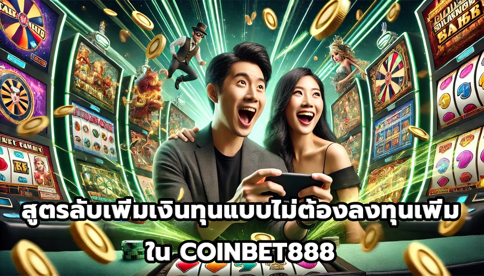สูตรลับเพิ่มเงินทุนแบบไม่ต้องลงทุนเพิ่มใน COINBET888-8