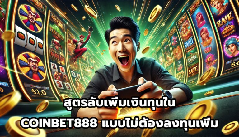 สูตรลับเพิ่มเงินทุนใน COINBET888แบบไม่ต้องลงทุนเพิ่ม-9