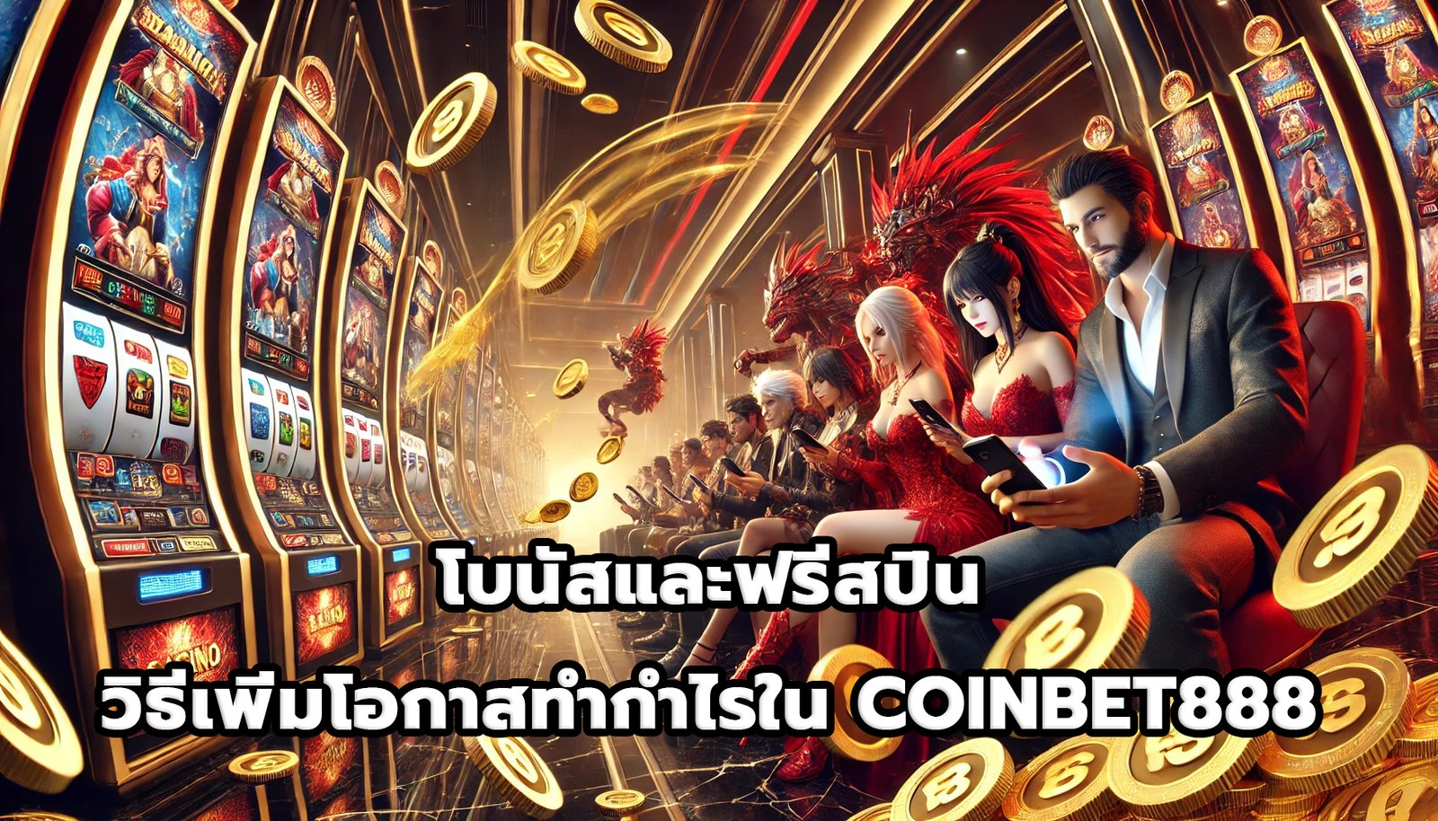 โบนัสและฟรีสปิน วิธีเพิ่มโอกาสทำกำไรใน COINBET888-1
